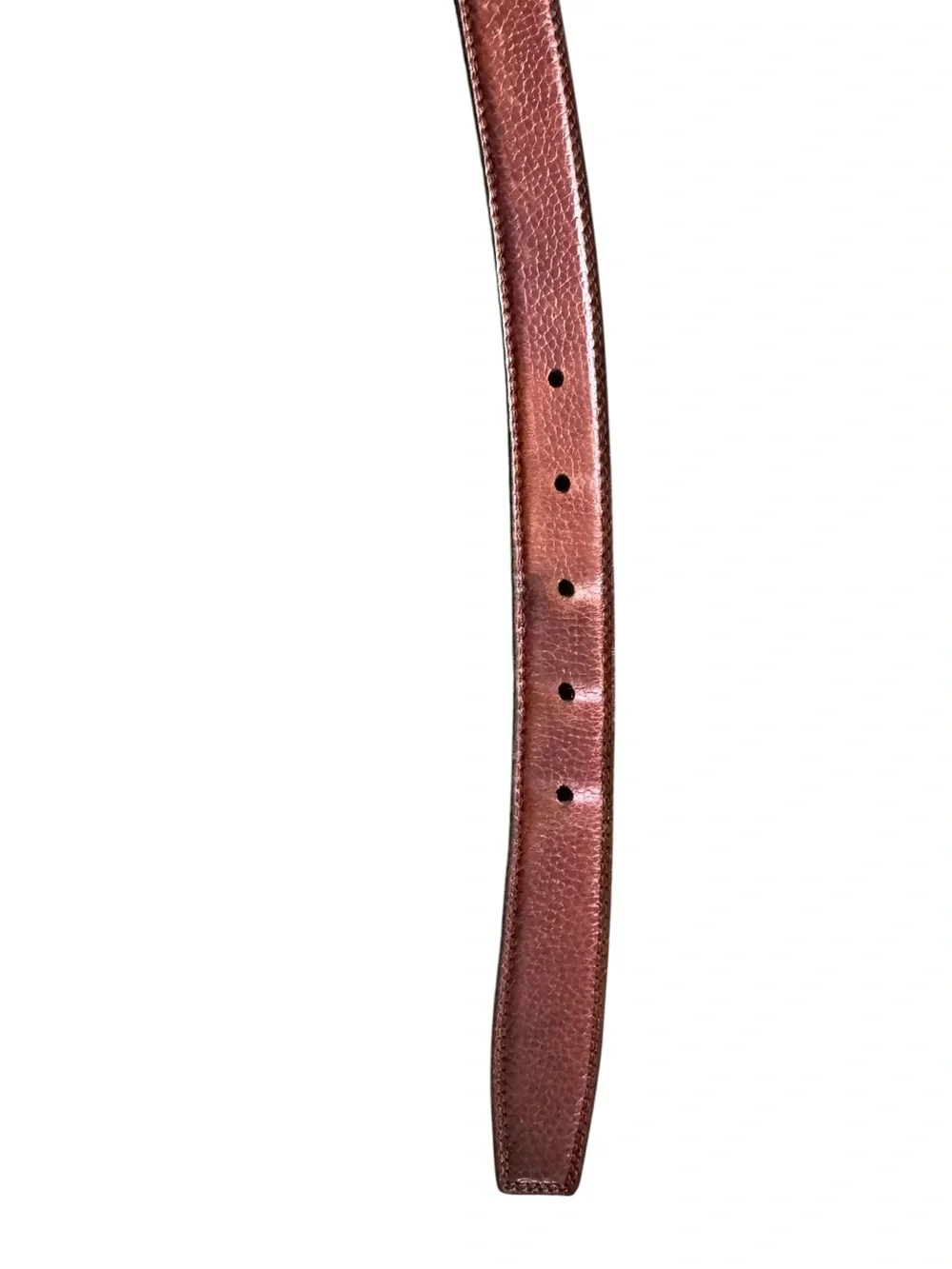 Carmina's timeless, classic plain dress belt size 40